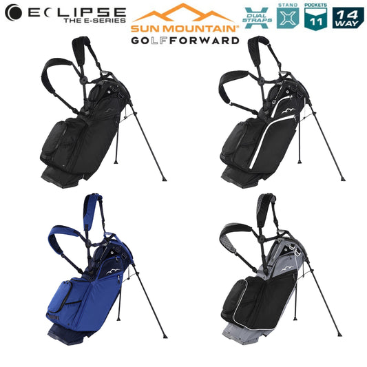 Sun Mountain Eclipse Three-5 Carry/Stand Bag - 14-Way - 2025 - All colours