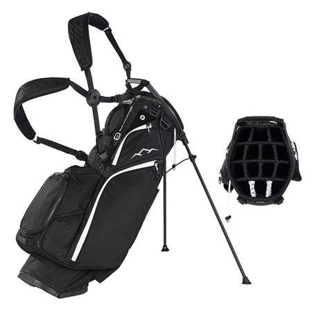 Sun Mountain Eclipse Three-5 14-Way Carry/Stand Bag - Black/White