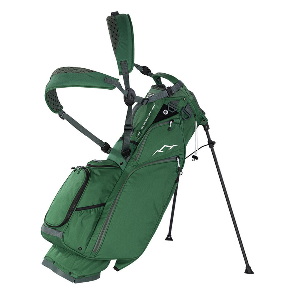 Sun Mountain Eclipse Three-5 4-Way Carry/Stand Bag - Green Jacket