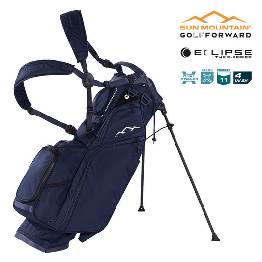 Sun Mountain Eclipse Three-5 4-Way Carry/Stand Bag - Navy
