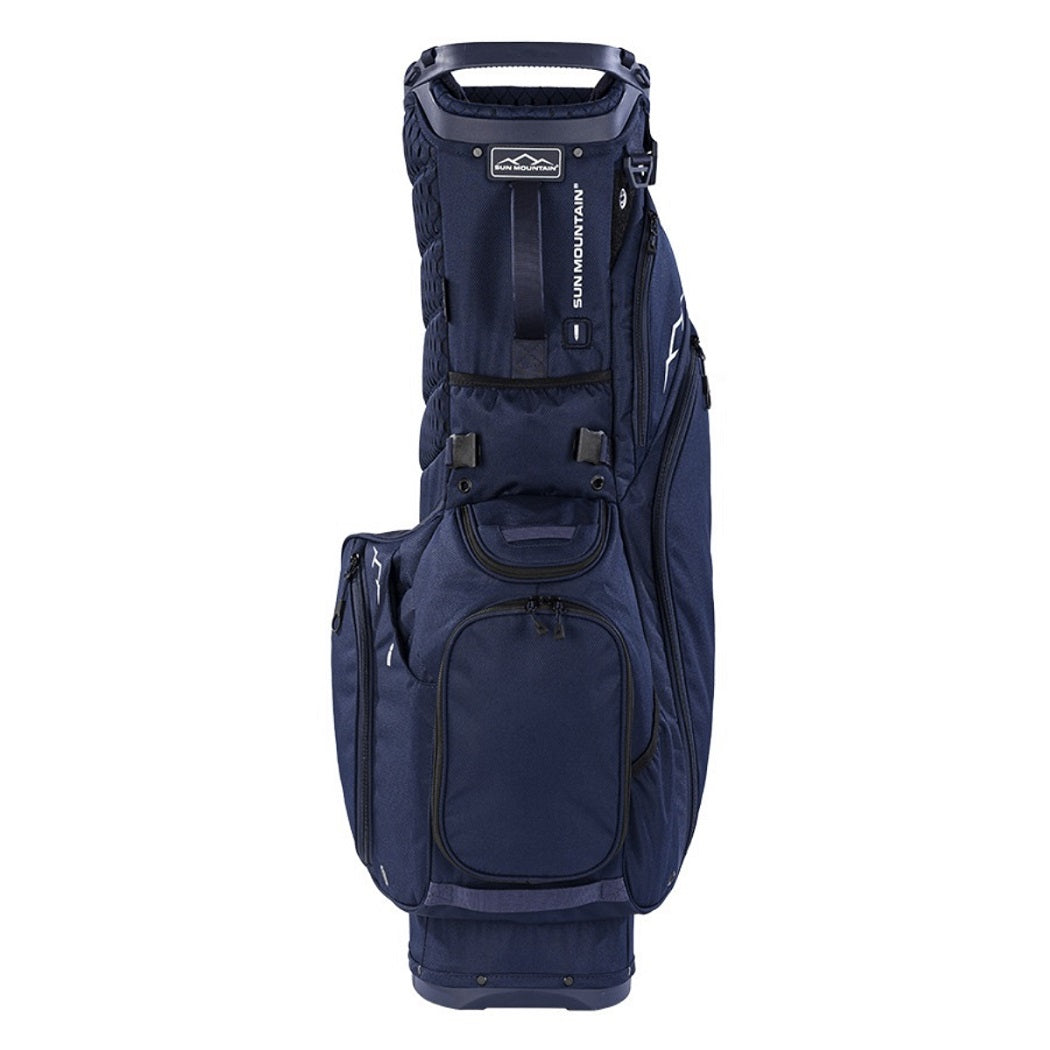 Sun Mountain Eclipse Three-5 4-Way Carry/Stand Bag - Navy - zipped pockets