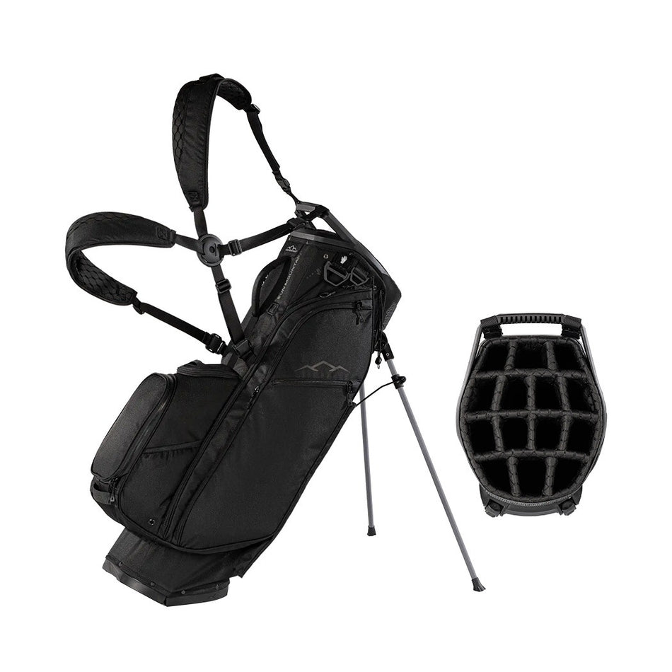 Sun Mountain Eclipse E4.5 VLO 14-Way Hybrid Golf Bag - Black - bag and divider