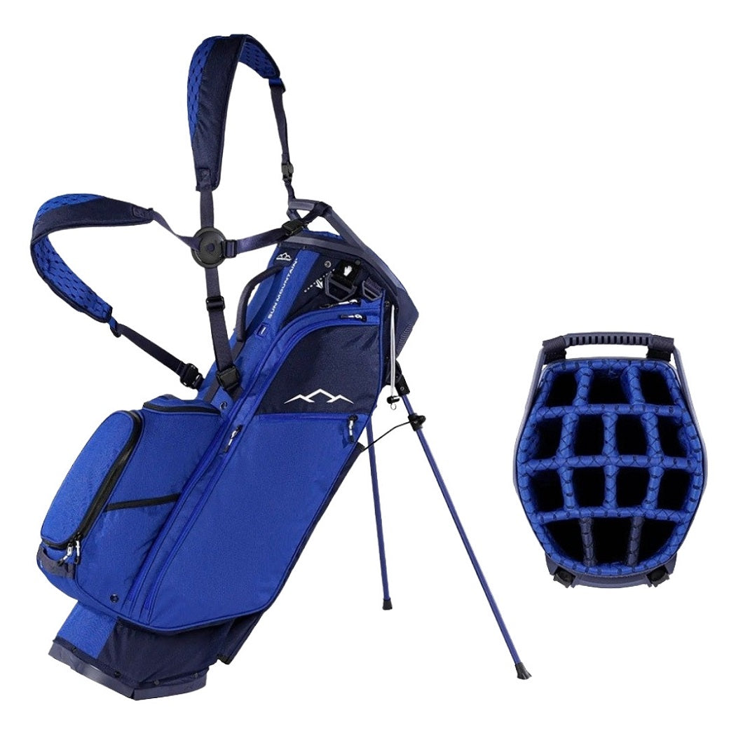 Sun Mountain Eclipse E4.5 VLO 14-Way Hybrid Golf Bag - Navy/Falcon Blue - bag and divider