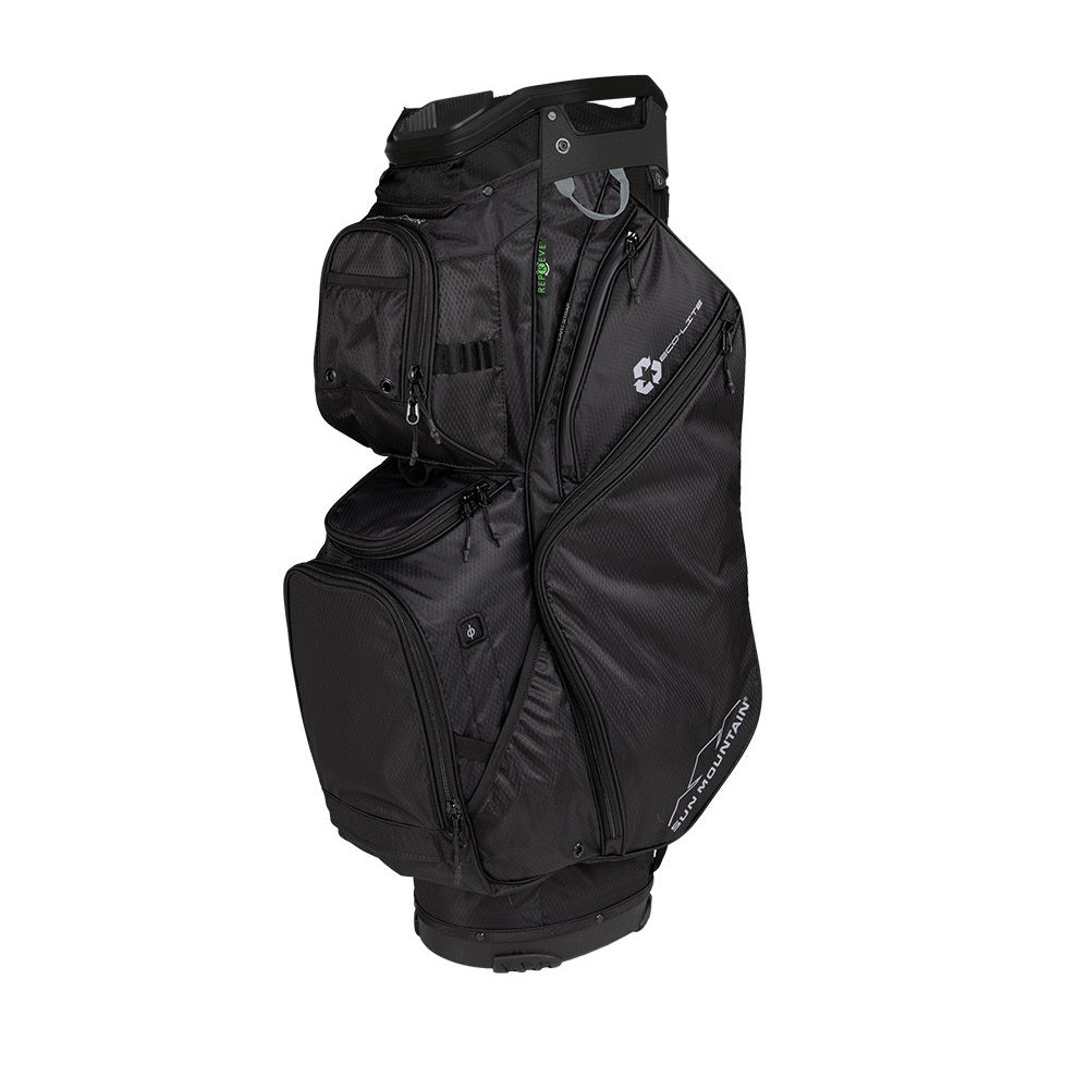 Sun Mountain Eco-Lite Cart Golf Bag - Repreve - Black