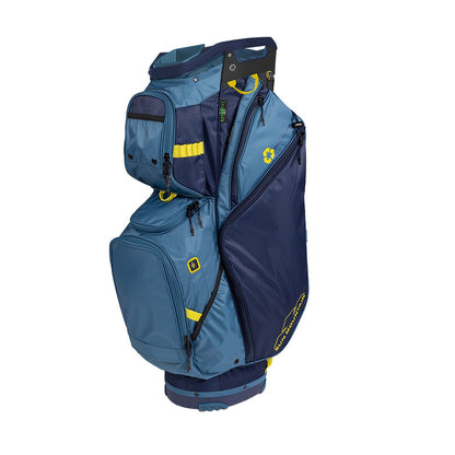 Sun Mountain Eco-Lite Cart Golf Bag - Repreve - Navy/Spruce/Spring