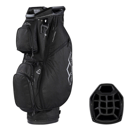 Sun Mountain ForeRunner 14-Way Cart Golf Bag - Black