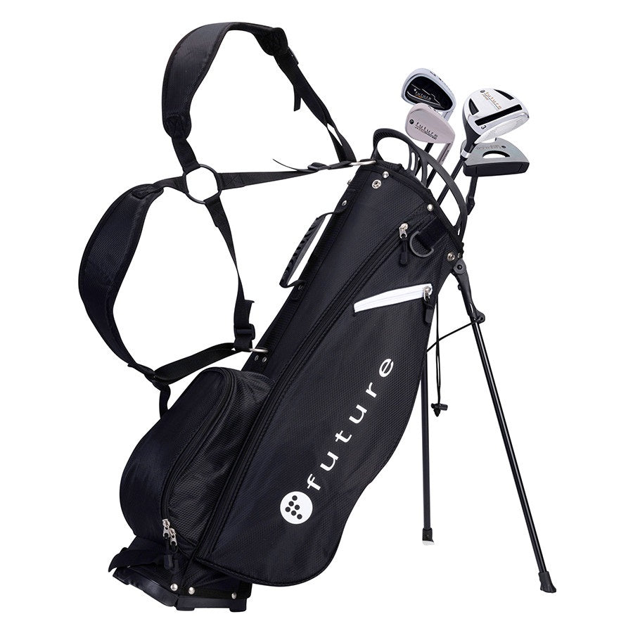 Future Junior Golf Starter Set - Black, 150-170cm, Left-Handed