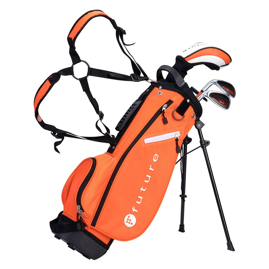 Future Junior Golf Starter Set - Orange, 80-105cm, Left-Handed