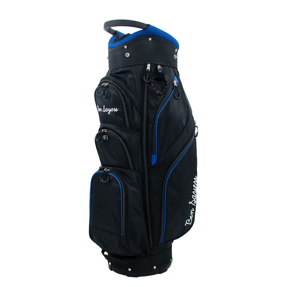 Ben Sayers DLX Cart/TrolleyGolf Bag - G7008 Black/Blue