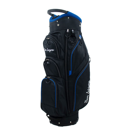 Ben Sayers DLX Cart/Trolley Golf Bag - G7008 Black/Blue