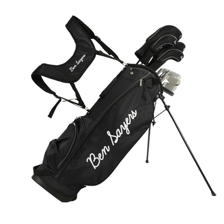 Ben Sayers 2025 Package Set M8 Mens Golf Clubs - Stand Bag - 1 Inch Longer - with carry strap