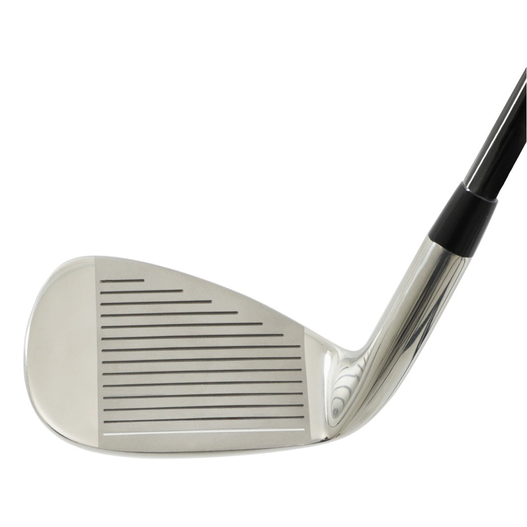 Ben Sayers M1i Junior P/S iron 5-8 Years - Black/Green 2025 model - face view