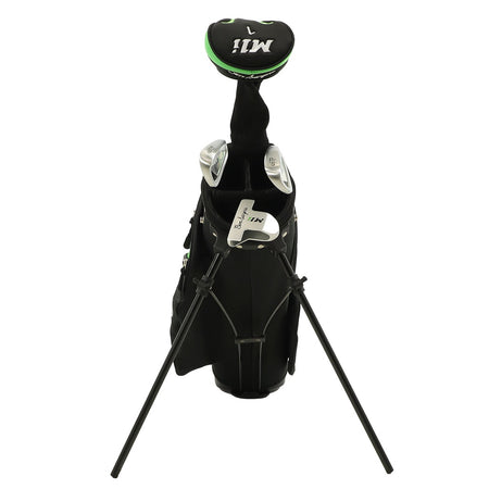 Ben Sayers M1i Junior clubs - 5-8 Years - Black/Blue 2025, with driver headcover