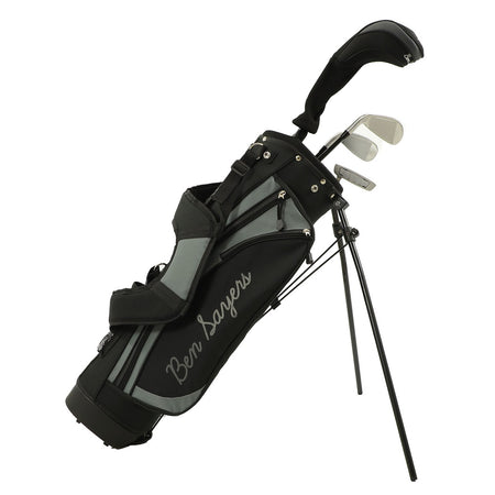 Ben Sayers M1i Junior clubs and stand bag - 9-11 Years - Black/Grey 2025 model