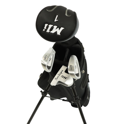 Ben Sayers M1i Junior clubs - 9-11 Years - Black/Grey 2025, with driver headcover