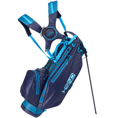 Sun Mountain H2NO Lite 14-Way Waterproof Golf Carry Stand Bag Navy Surf Oasis