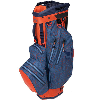 Sun Mountain H2NO Lite 'Adventure' Waterproof CART Bag Tango/Dusk