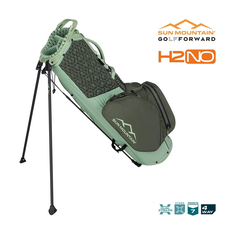 Sun Mountain H2NO Lite Speed 4-Way Stand Bag - Fairway/Camp - stand legs and pockets