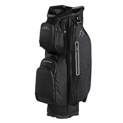 Sun Mountain H2NO C-100 Waterproof 14-Way Trolley Golf Bag - Black
