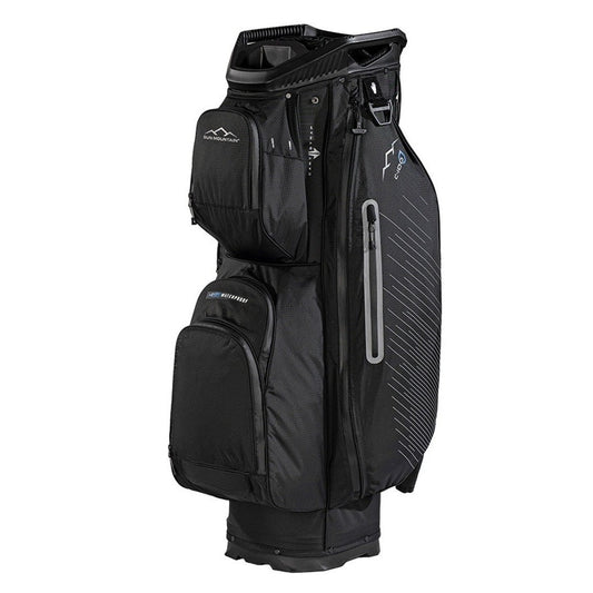 Sun Mountain H2NO C-100 Waterproof 14-Way Trolley Golf Bag - Black
