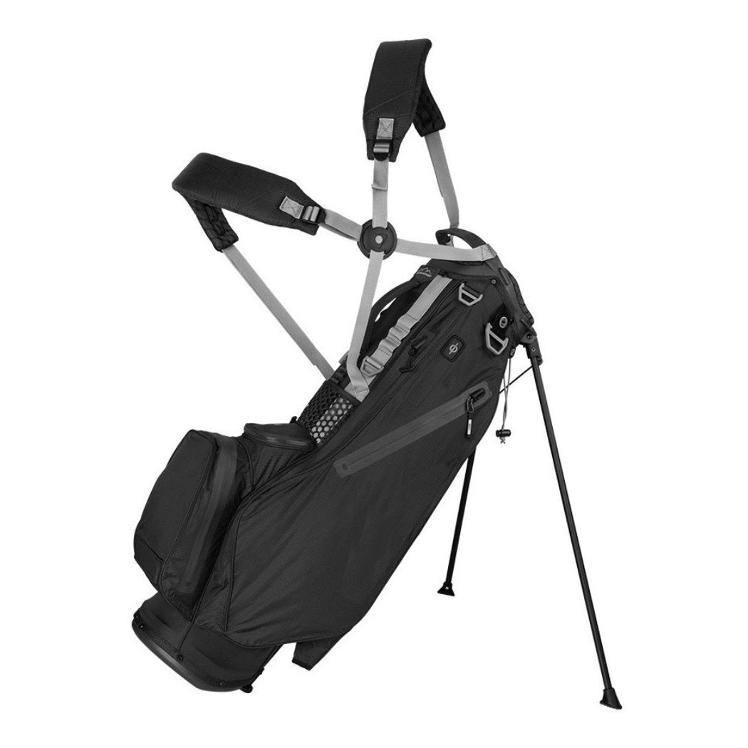 Sun Mountain H2NO LiteSpeed Waterproof 4-Way Stand Bag (No Logo) - Black