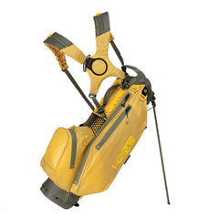 Sun Mountain H2NO Lite Waterproof Golf Carry Stand Bag Moss Gold Taxi Side