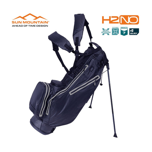 Sun Mountain H2NO Lite Speed Carry Stand Bag - No Logo - Navy