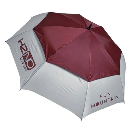 Sun Mountain H2NO Dual Canopy Golf Umbrella - Garnet/Cadet