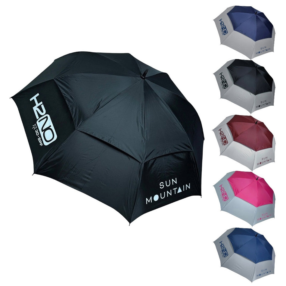 Sun Mountain H2NO Dual Canopy Golf Umbrella 2026 - All colours