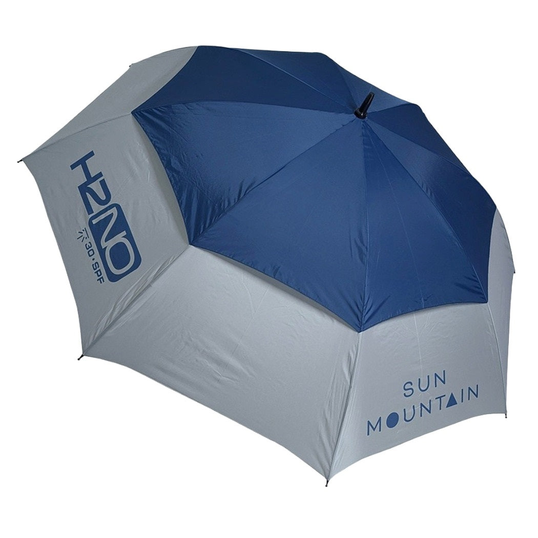 Sun Mountain H2NO Dual Canopy Golf Umbrella - Nickel/Cadet
