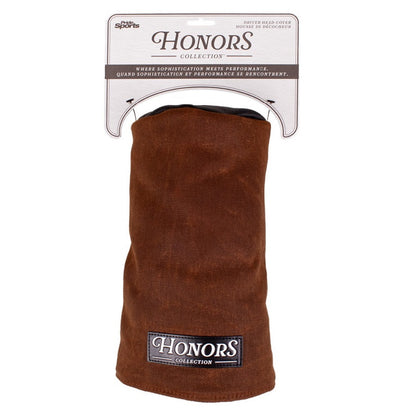 Pride Sports Honors Collection Canvas Golf Headcovers - Barrel Driver Brown