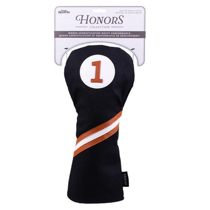 Pride Sports Honors Collection Canvas Golf Headcovers - Traditional Driver Black