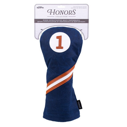 Pride Sports Honors Collection Canvas Golf Headcovers - Traditional Driver Navy