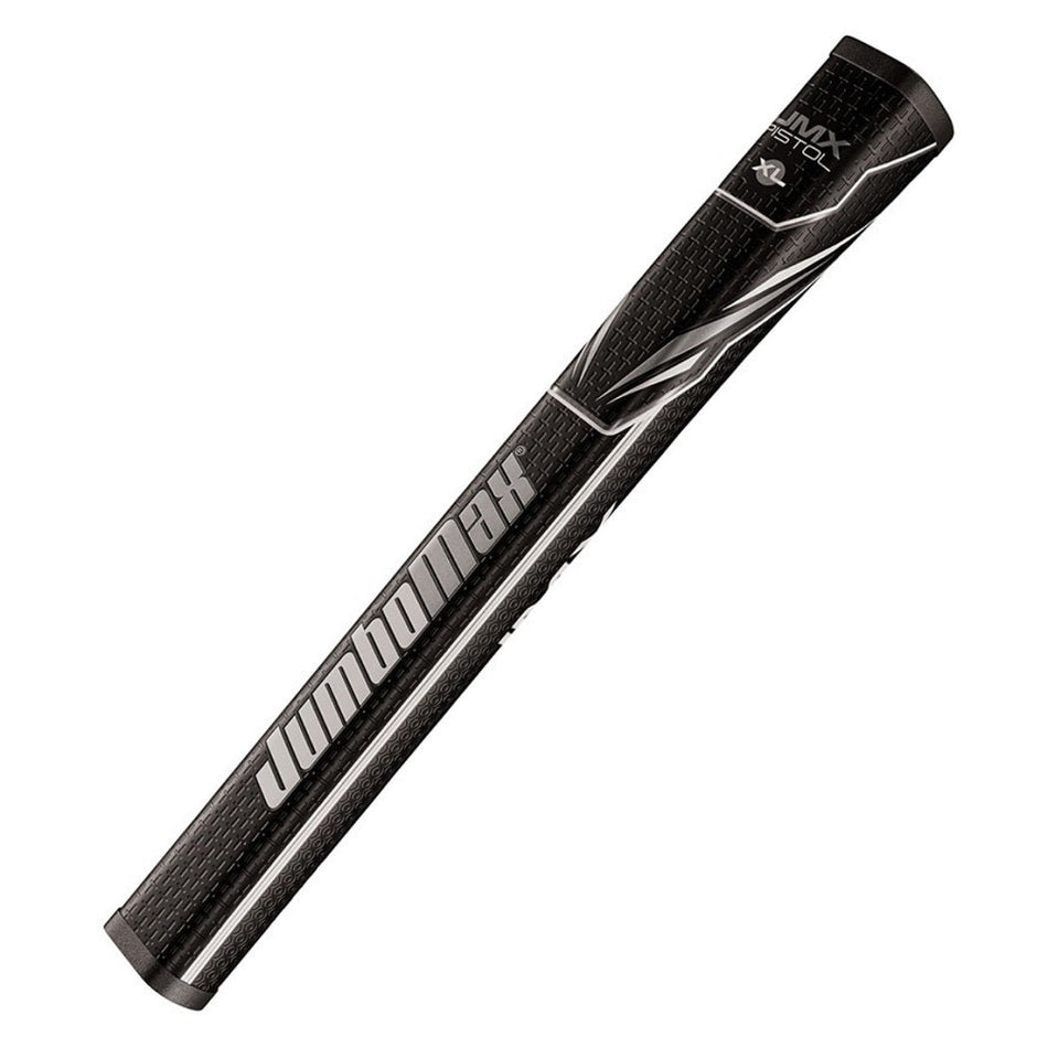JumboMax Pistol XL Putter Grip - Black/Silver