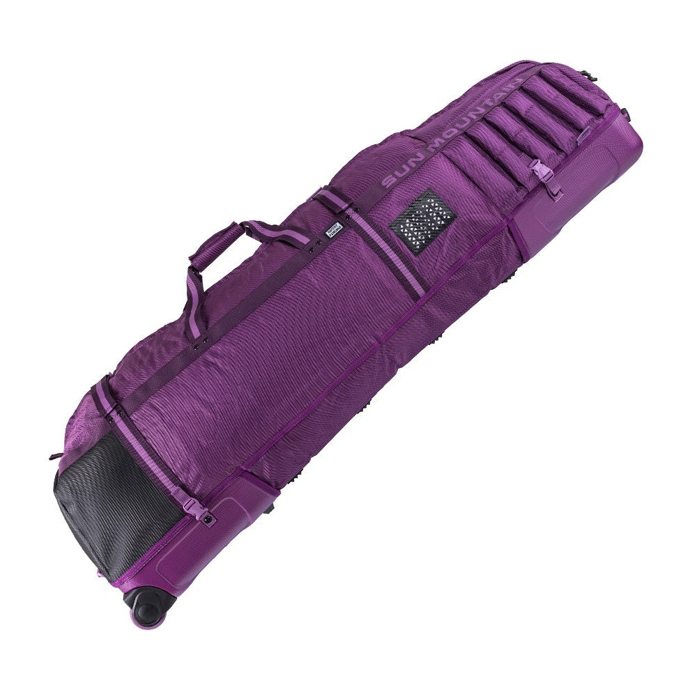Sun Mountain Kube Golf Travel Cover - Concord/Plum/Violet - carry handles and wheels
