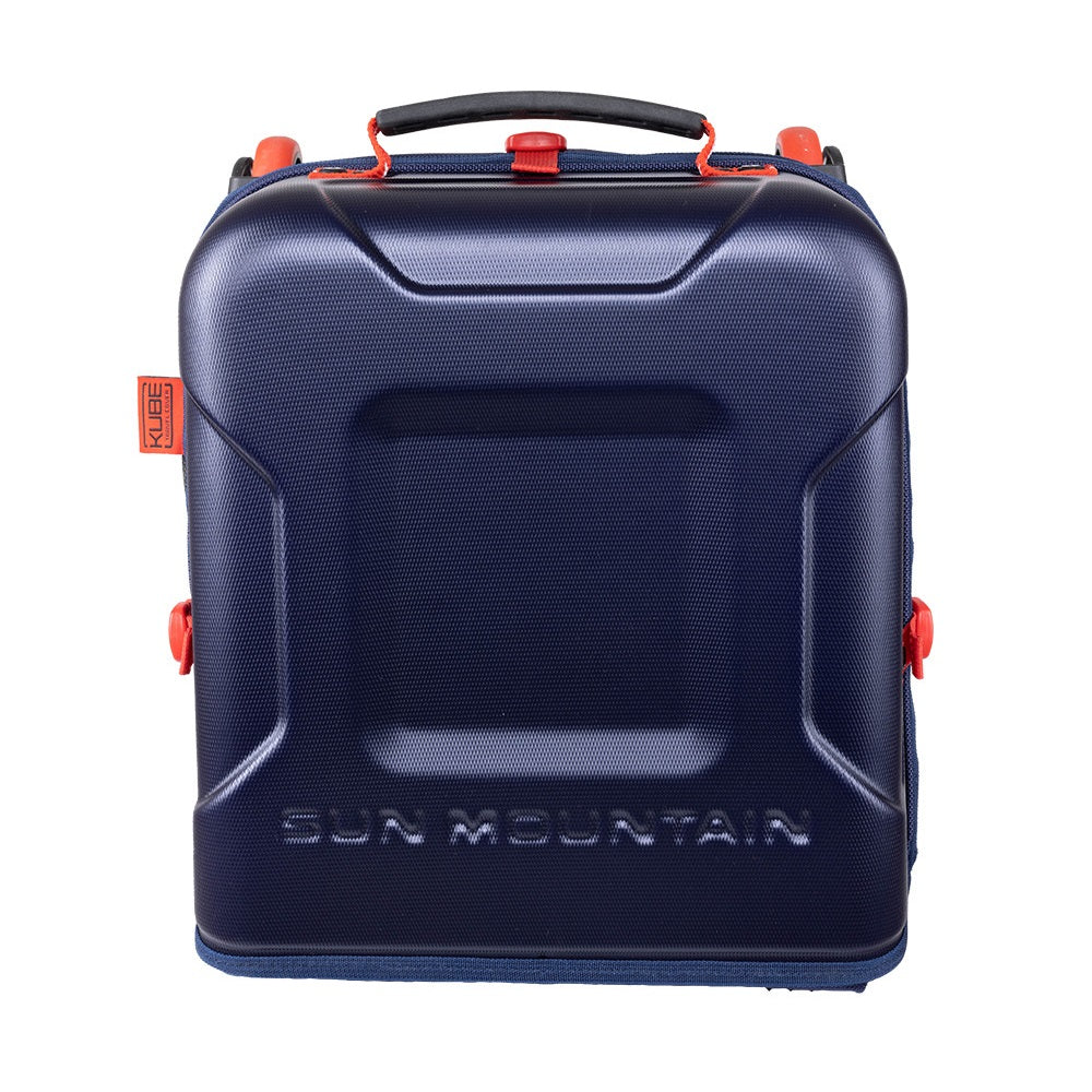Sun Mountain Kube Golf Travel Cover - Navy/White/Red - folded