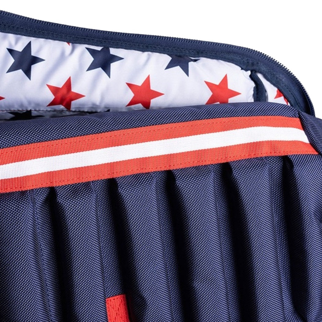 Sun Mountain Kube Golf Travel Cover - Navy/White/Red - protective padding