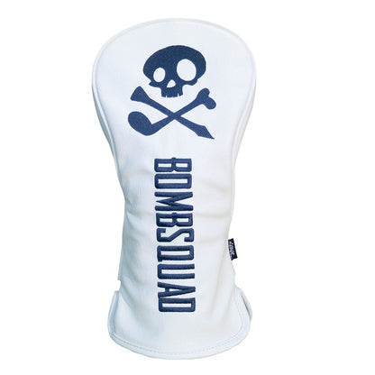 Krave Golf Headcovers - Bomb Squad Driver White