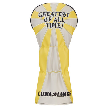 Luna Links G.O.A.T Golf Driver Headcover - rear view