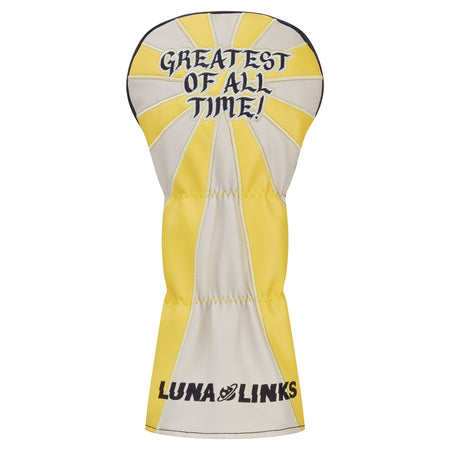 Luna Links G.O.A.T Golf Driver Headcover - rear view