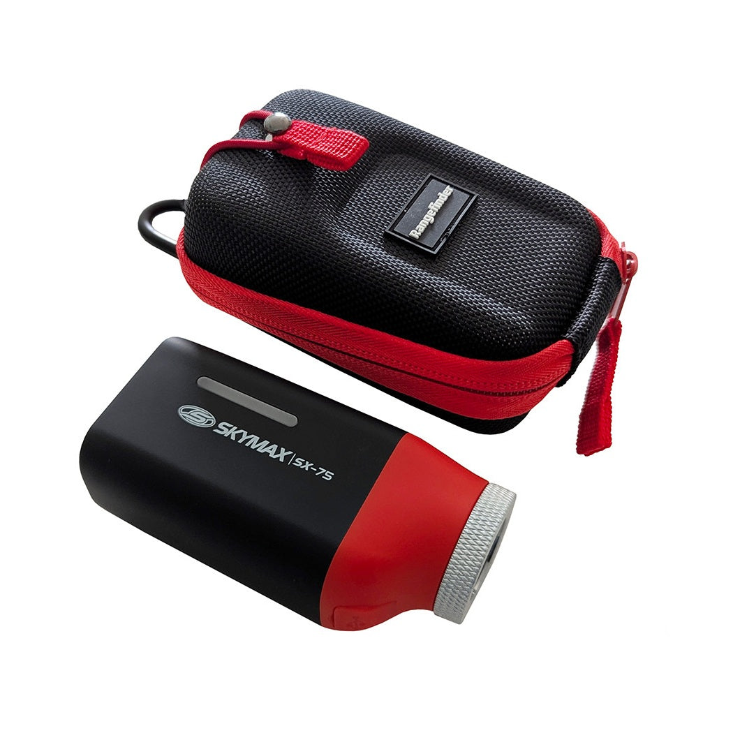 Skymax SX-75 Mini Laser Golf Rangefinder with Protective Case
