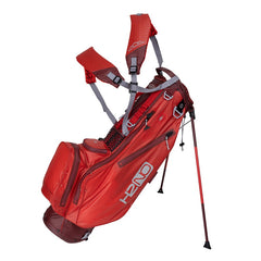 Sun Mountain H2NO Lite Speed Waterproof Golf Carry Stand Bag Port Red Cadet Side