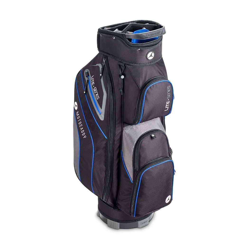 Motocaddy Lite Series 2026 golf trolley bag Black/BLue