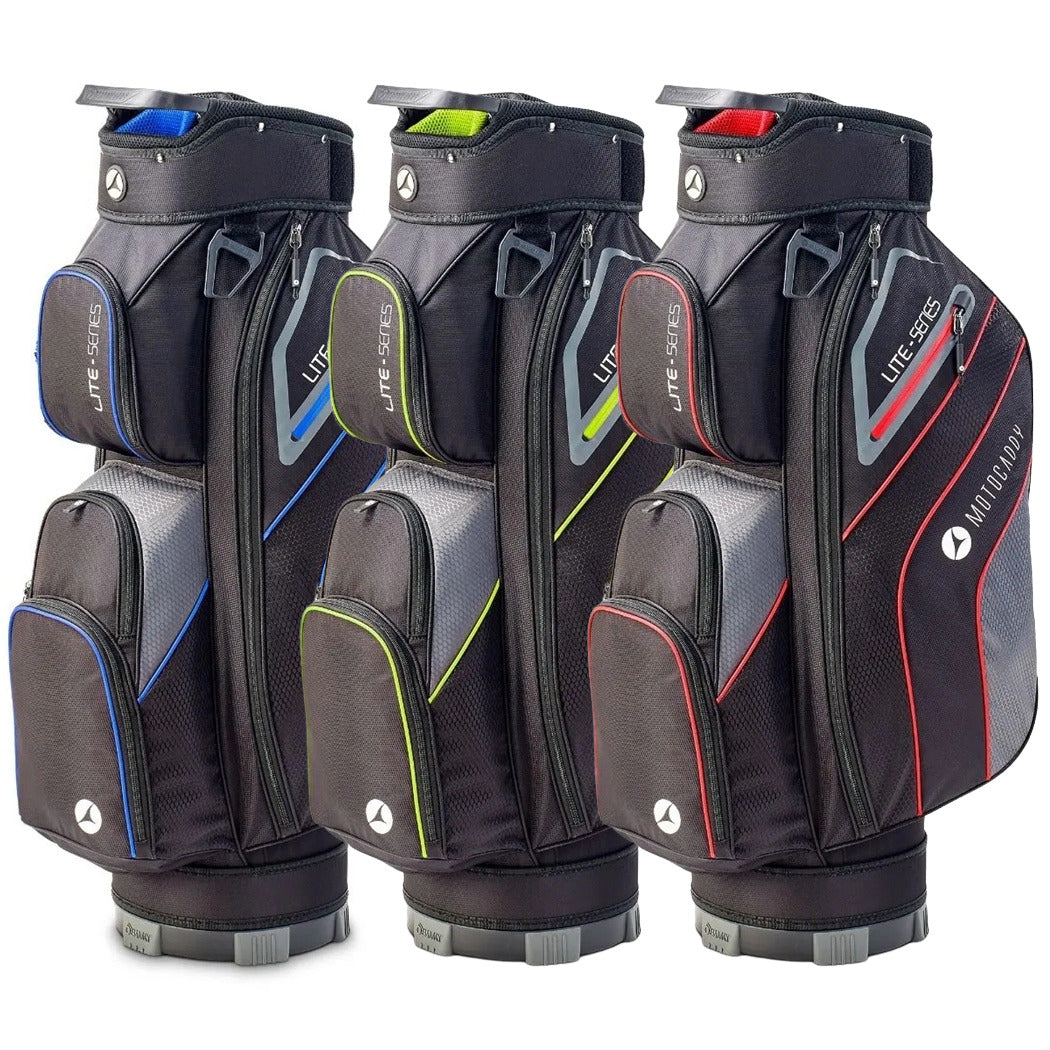 Motocaddy Lite Series 2026 golf trolley bag Black/BLue