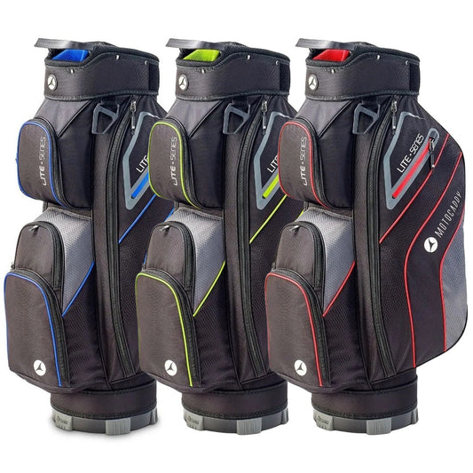 Motocaddy Lite Series 2026 golf trolley bag Black/BLue