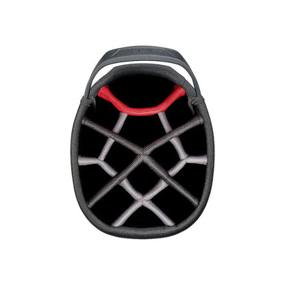 Motocaddy Lite Series 2026 golf trolley bag Black/Red 14-way divider