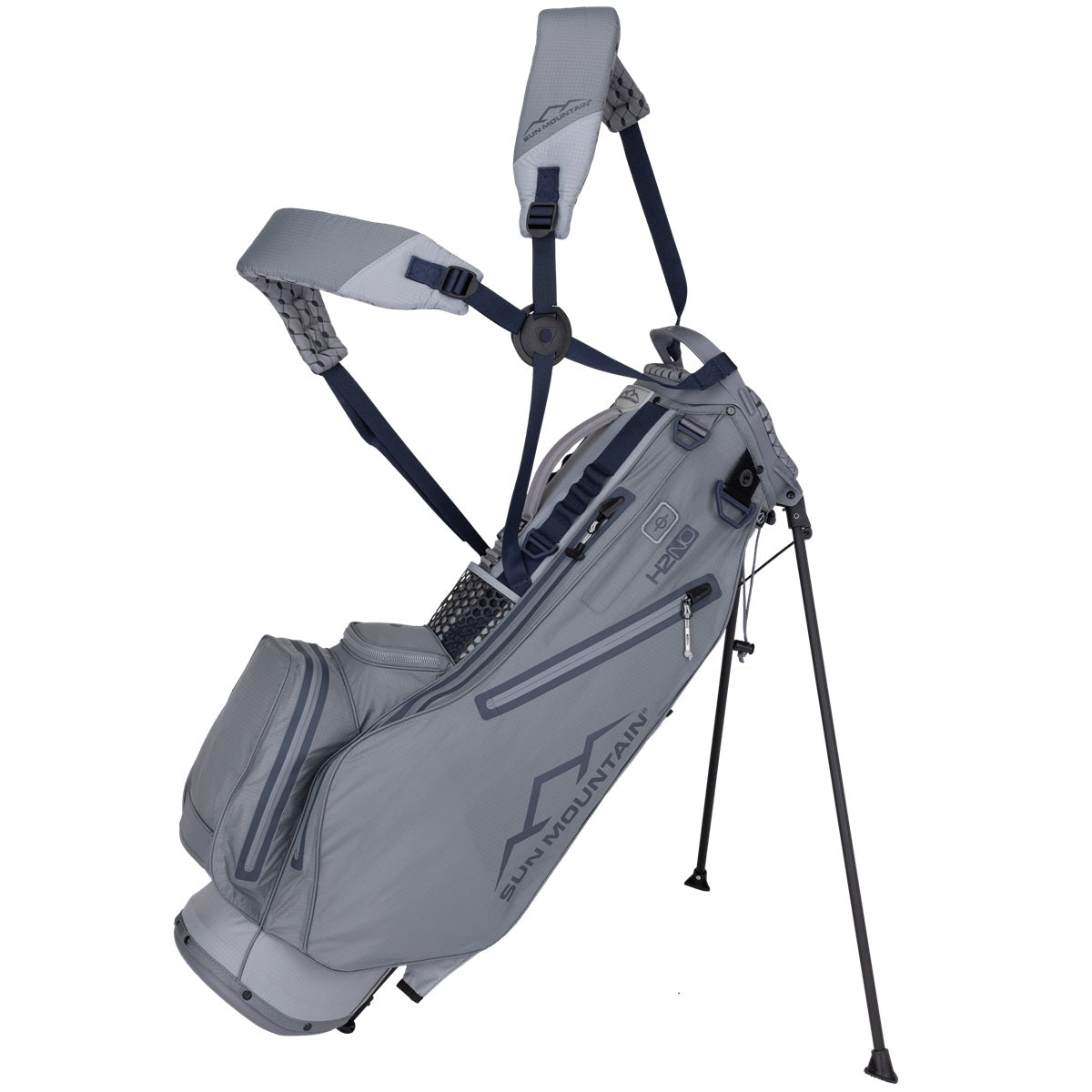 Sun Mountain H2NO Lite Speed Carry/Stand Bag - Cadet/Nickel