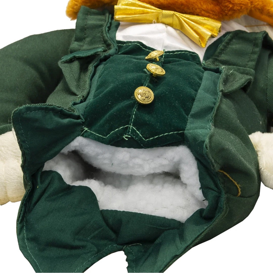Longridge Leprechaun driver headcover showing the club opening and white inner padding