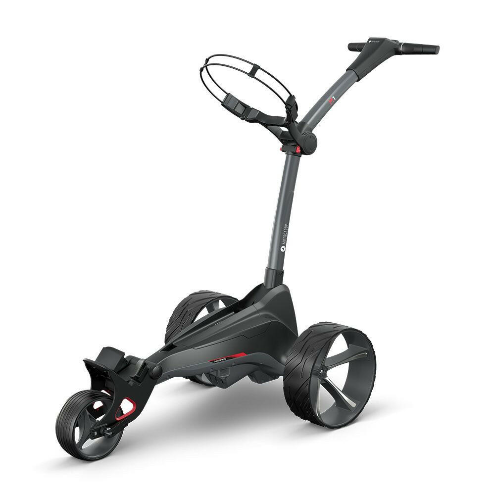 Motocaddy M1 Electric Trolley Angled