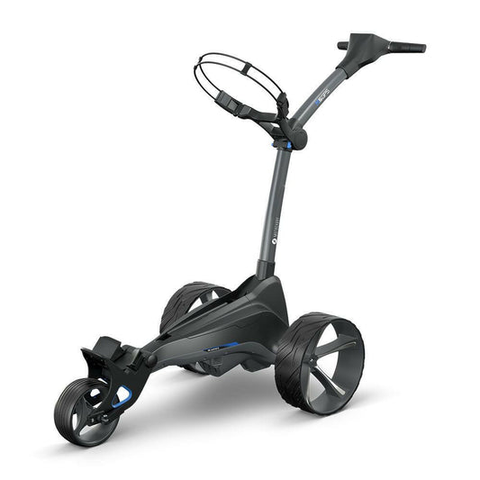 Motocaddy M5 GPS Electric Trolley Angled